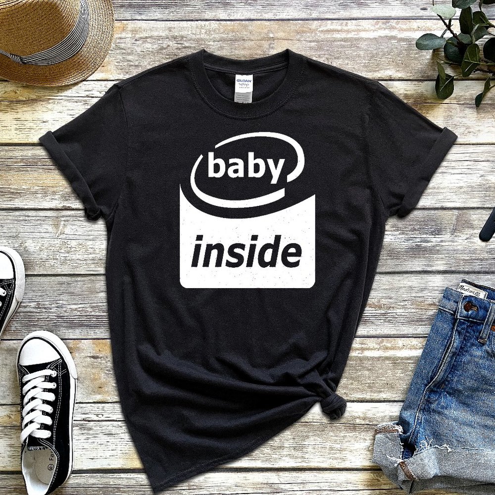 BABY INSIDE Tee Shirt T-Shirt